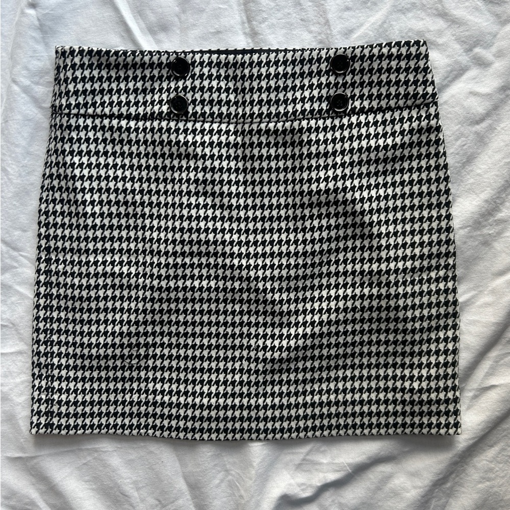 The Limited Houndstooth Mini Skirt Size 2